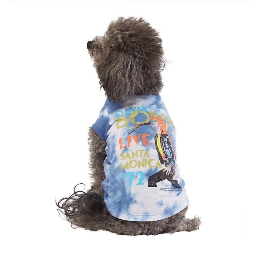 Blended David Bowie Live Dog T-Shirt Size Large